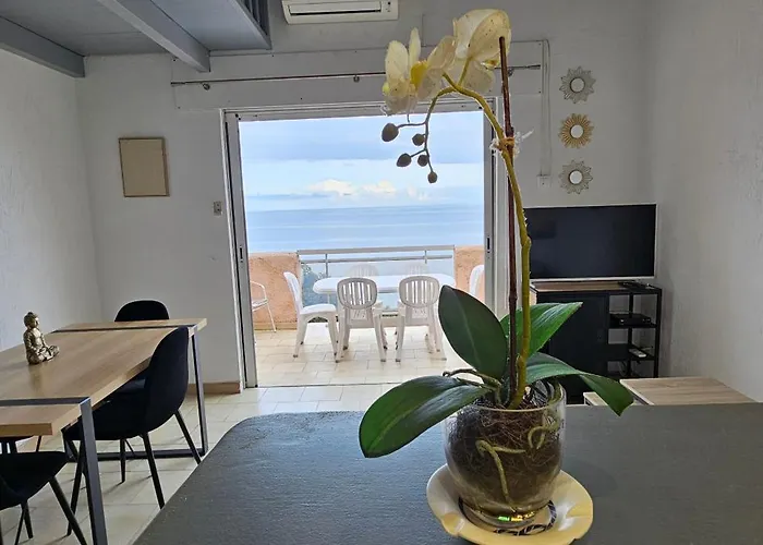 Lea-vue Panoramique- Clim-wifi- A Pieds Apartman Conca