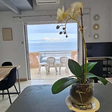 Lea-vue Panoramique- Clim-wifi- A Pieds Apartamento Conca