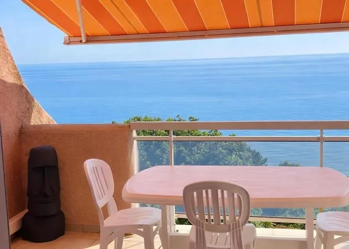 Appartement Lea-vue Panoramique- Clim-wifi- à Pieds